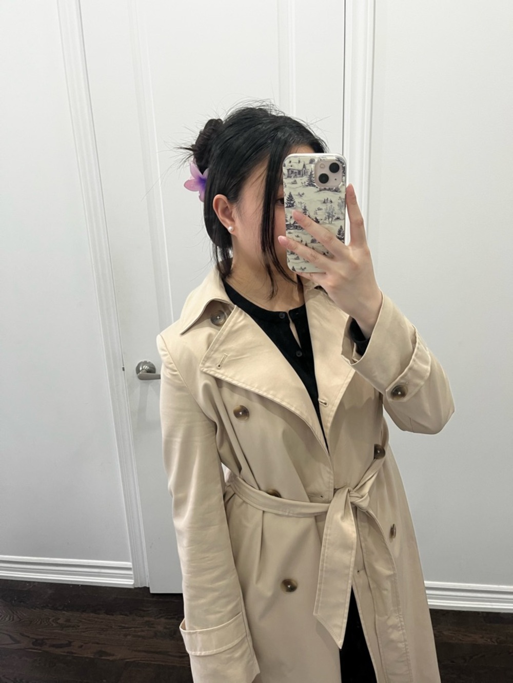 Ever New ~ Trench coat - Picture 2 of 10